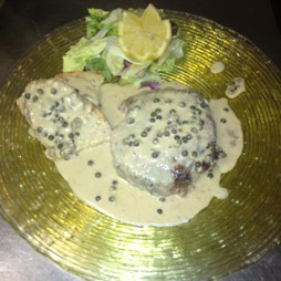 Filetto al pepe verde