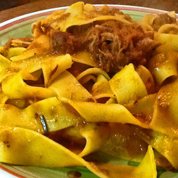 Pappardelle al cinghiale